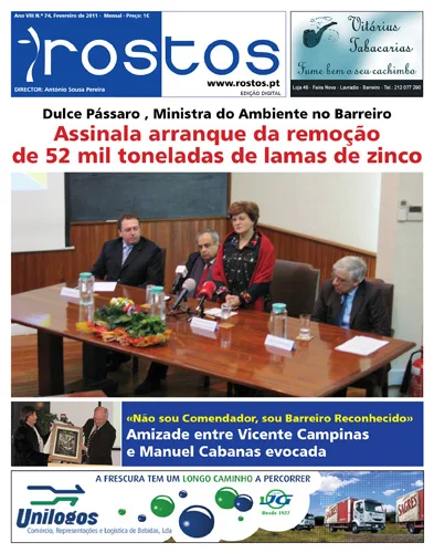 Capa da edição nº 74