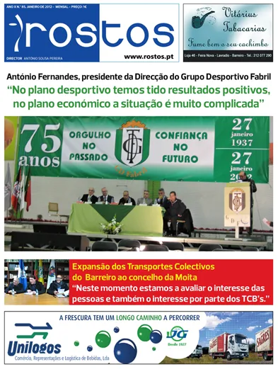 Capa da edição nº 85