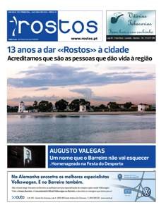 Barreiro / Setúbal - 13º Aniversário do jornal «Rostos» Mensagens assinalando a efeméride