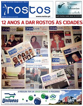 Jornal «Rostos» - Barreiro / Setúbal Consulte edição impressa do 12º aniversário