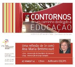 Setúbal - Jorge Sampaio inaugura ciclo de conferências na Escola Superior de Educação do IPS Antigo Presidente da República intervém em homenagem à Professora Ana Maria Bettencourt