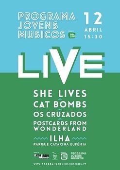 Concertos de bandas jovens do Barreiro «Programa Jovens Músicos - Live» na Ilha do Parque Catarina Eufémia