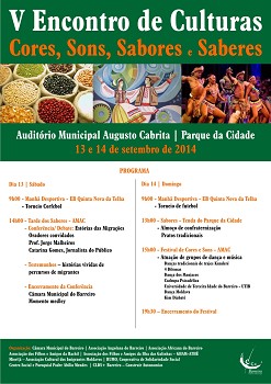 BARREIRO - V ENCONTRO DE CULTURAS Cores, Sons, Sabores e Saberes
