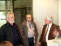 Candidatos CDU às autárquicas Visitam redacção do jornal “Rostos” CDU reconhece papel da imprensa local na valorização da cidade