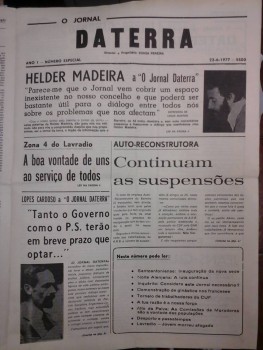A(nota)mentos «O Jornal Daterra» nasceu há 45 anos