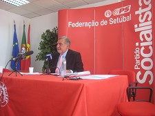 Vítor Ramalho, candidato à liderança PS – Setúbal «O PS não tem candidato à presidência da República, o PS apoia um candidato»
