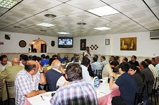 Jerónimo de Sousa, Almoça com trabalhadores ferroviários no Barreiro