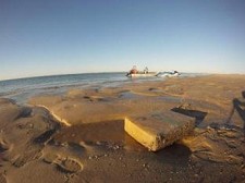 Apreensão de droga na praia da Armona