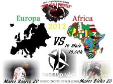 No Campo Municipal de Futebol, no Vale da Amoreira - Moita Grandes nomes do futebol da 1ª Liga no Jogo de Solidariedade Europa/África