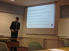 SETÚBAL - Na Escola Superior de Ciências Empresariais Pedro Santos apresentou o seu Relatório de Estágio que decorreu no Rostos