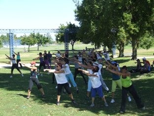 Na Baixa da Banheira - Moita «Fitness ao Ar Livre» no Parque José Afonso