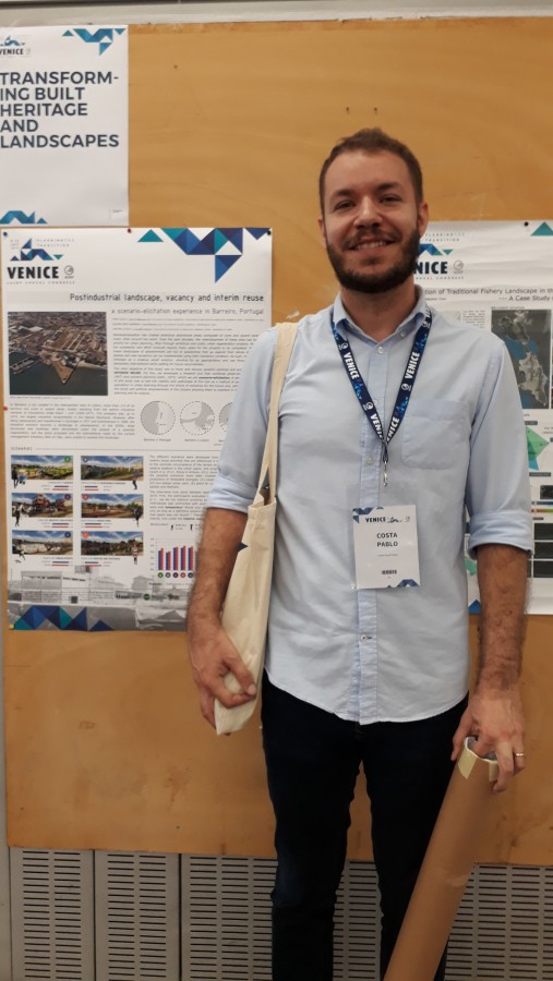 No mais importante congresso sobre urbanismo na Europa em Veneza Apresentado trabalho sobre o Barreiro