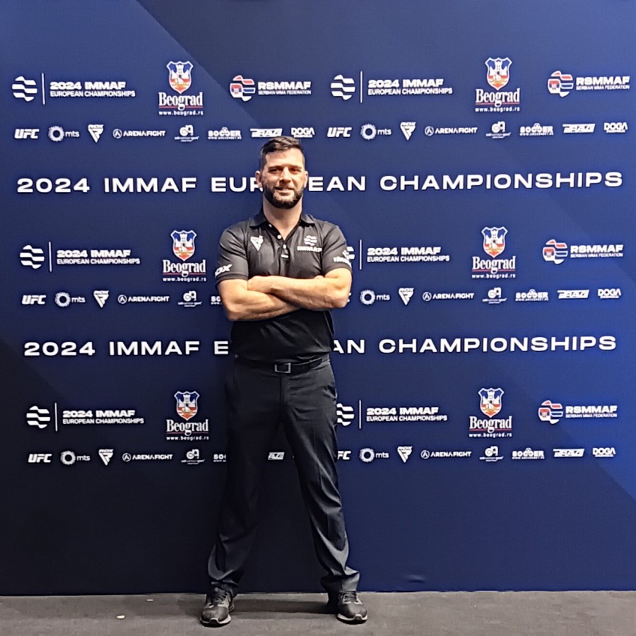 Barreiro - Árbitro barreirense João Vitor Costa Convidado pela segunda vez num Europeu de MMA.