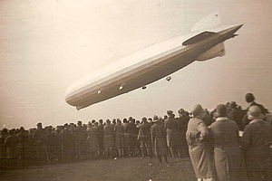 Efemérides - Dia 28 de Agosto 1929 – O dirigível Graf Zeppelin completa a sua primeira volta ao mundo