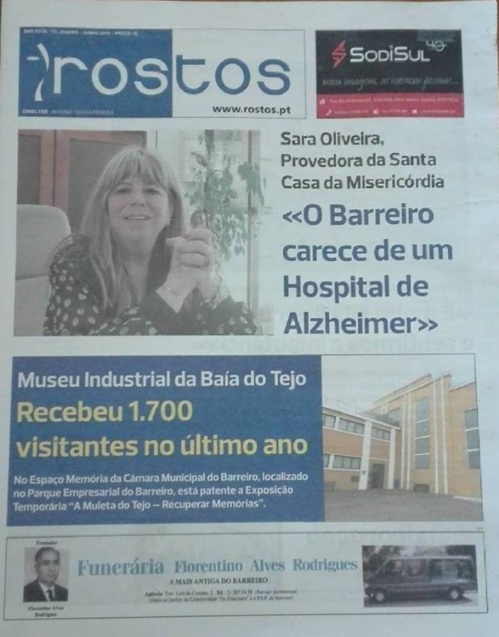 Barreiro / Moita - Edição impressa jornal «Rostos» Baixa da Banheira das zonas que mais vai sofrer com instalação do aeroporto no Montijo