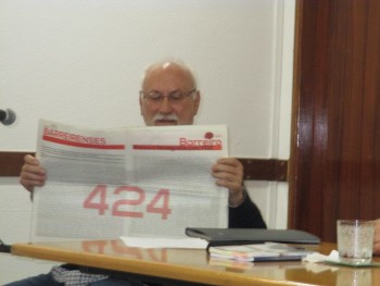 A(nota) mentos - Barreiro Francisco Naia ‘chorei” ao recordar os nomes de 424 homens e mulheres presos.