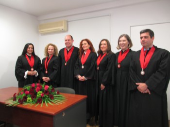 António Jaime Martins na posse da Delegação dos Advogados Os actuais «custos judiciais são exorbitantes»
