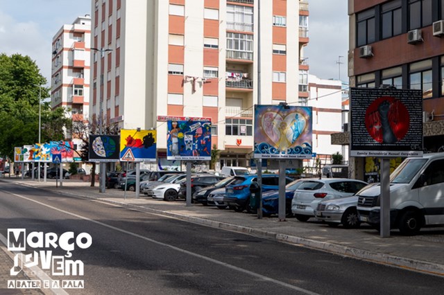 Seixal - Estrada Nacional 10 nas Paivas em Amora Recebe «Março na Tela» a arte e criatividade artística dos jovens