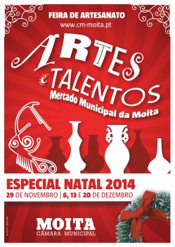 Na Moita inscrições abertas para expor na Feira de Artesanato «Artes e Talentos» – Especial Natal