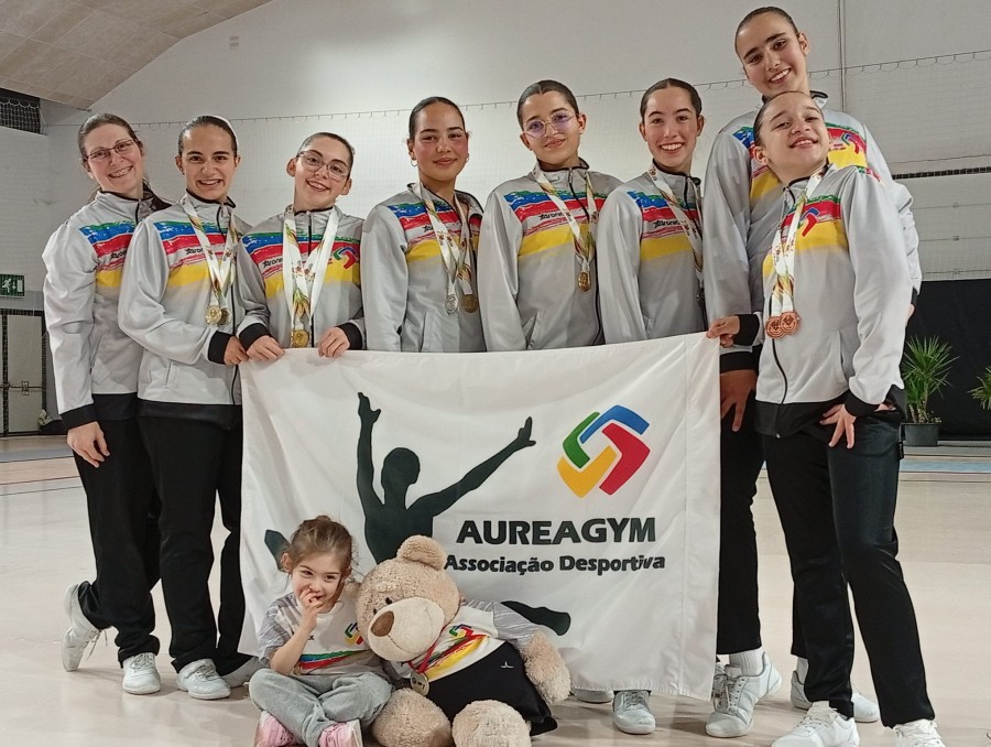 AUREAGYM ASSOCIAÇÃO DESPORTIVA DO BARREIRO Brilhante presença na Taça de Portugal de Ginástica Aeróbica
