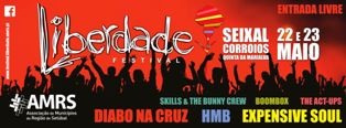 Festival Liberdade 2015 em Corroios - Seixal Actuação dos Act-Ups no Palco Carlos Paredes