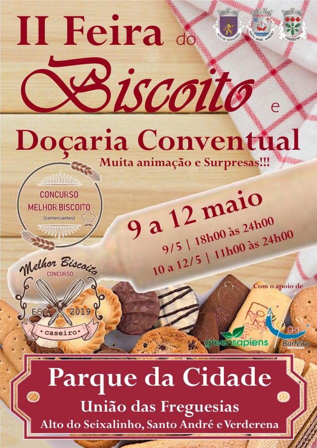 No Parque da Cidade - Barreiro II Edição da Feria do Biscoito e Doçaria Conventual