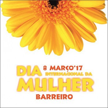 Dia Internacional da Mulher no Barreiro Distribuição de flores em todo o concelho