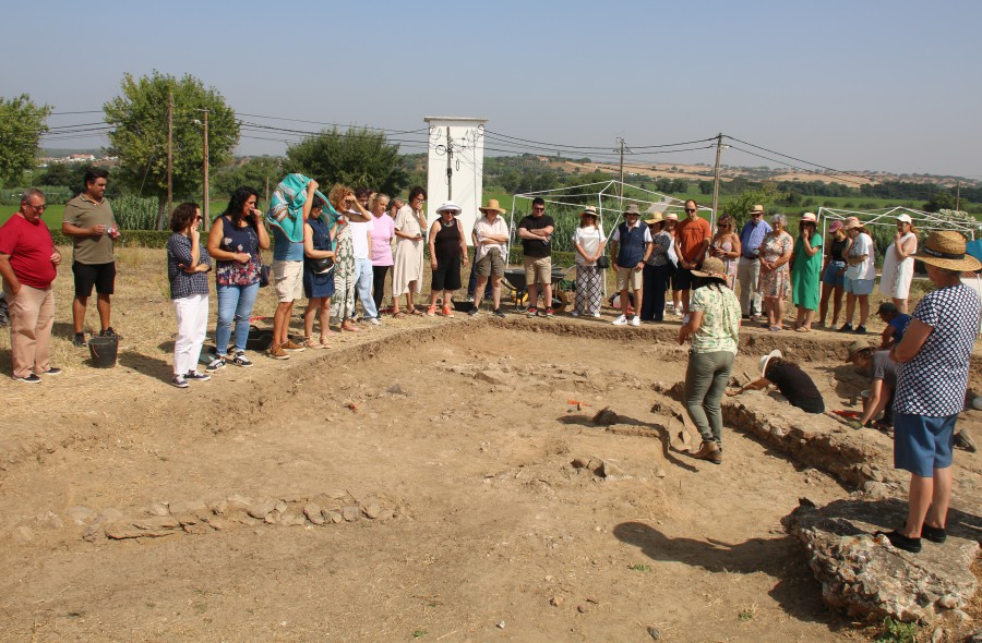 Alcácer do Sal - Escavação arqueológica da Villa Romana de Santa Catarina de Sítimos Recebeu iniciativa de dia aberto na sexta-feira