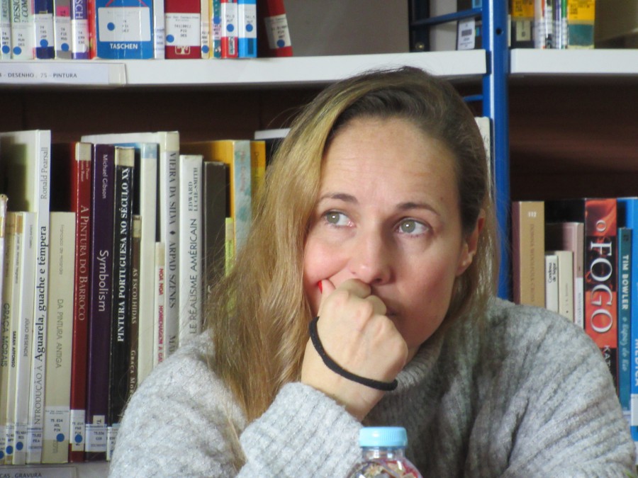 Barreiro - Na Escola Secundária de Casquilhos Uma lição de Ana Rocha de Sousa sobre cinema, televisão, teatro e escolhas de vida