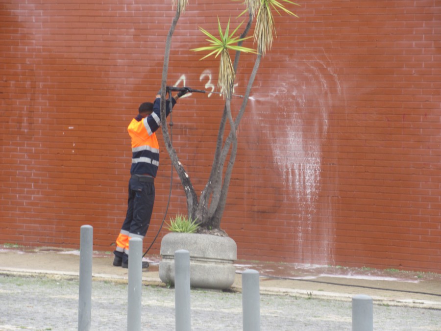 A(nota)mentos - Barreiro Operação limpeza de grafittis