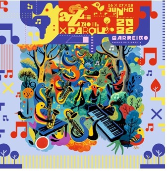 BARREIRO - Nos dias 26, 27 e 28 de junho. JAZZ NO PARQUE 2026 no Parque da Cidade