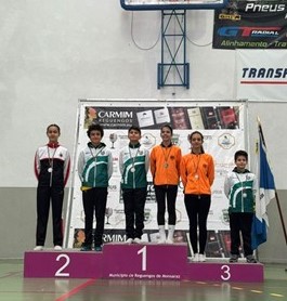 Barreiro - Classe de Trampolins do GDR «Os Leças» Conquistaram lugares de pódio na II Edição Reguengos Cup 2024