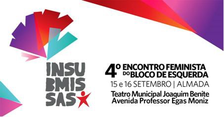 Encontro Feminista do Bloco de Esquerda em Almada Catarina Martins coordenadora nacional participa no encerramento