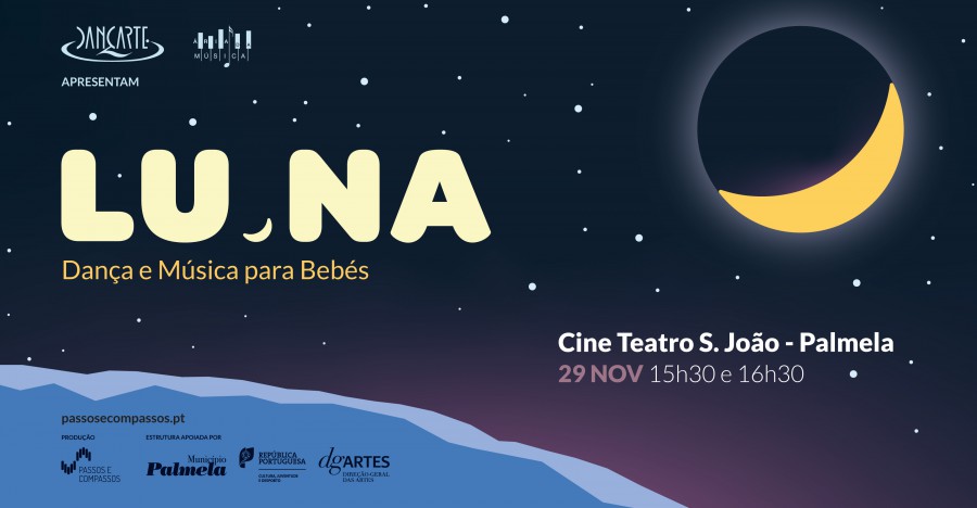 No Cine-Teatro S. João em Palmela Dançarte apresenta espetáculo para bebés «LU.NA»