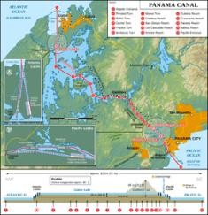 Efemérides - Dia 15 de Agosto 1914 – É inaugurado oficialmente o Canal do Panamá