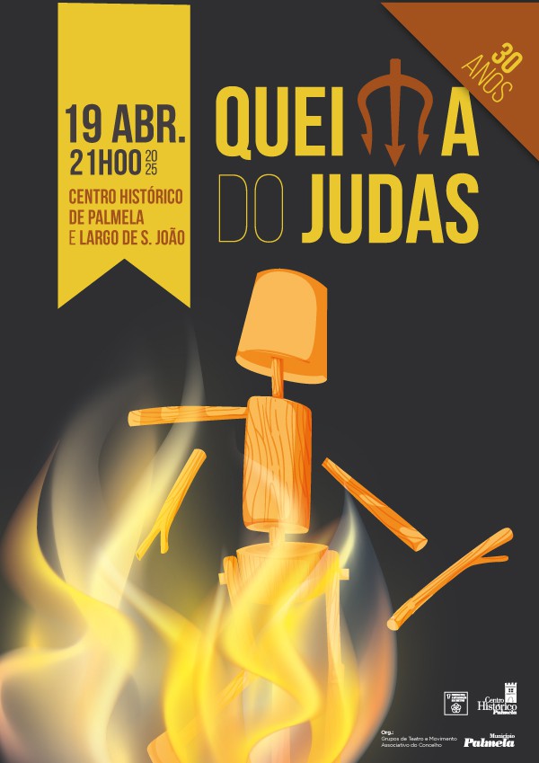 Em Palmela a 19 de abril Participe na «Queima do Judas»