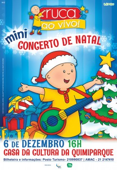 Animação de Natal - Barreiro MINI CONCERTO DE NATAL – RUCA AO VIVO