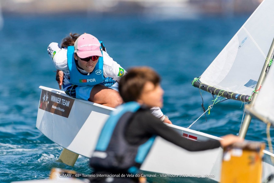 Clube de Vela do Barreiro Madalena Wanzeller vence a 1ª Prova Apuramento Nacional 1ª PAN - Taça de Portugal Optimist