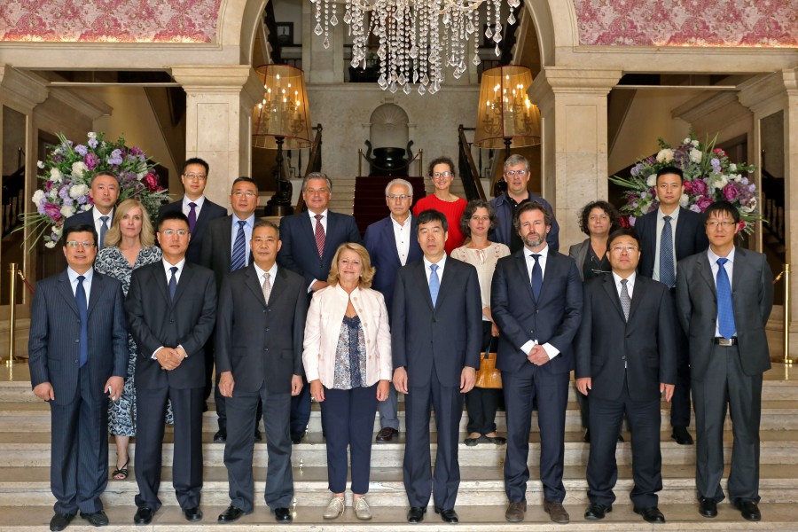 Tianjin, China e a Câmara Municipal de Setúbal Estabeleceram projetos de cooperação em diversas áreas de intervenção