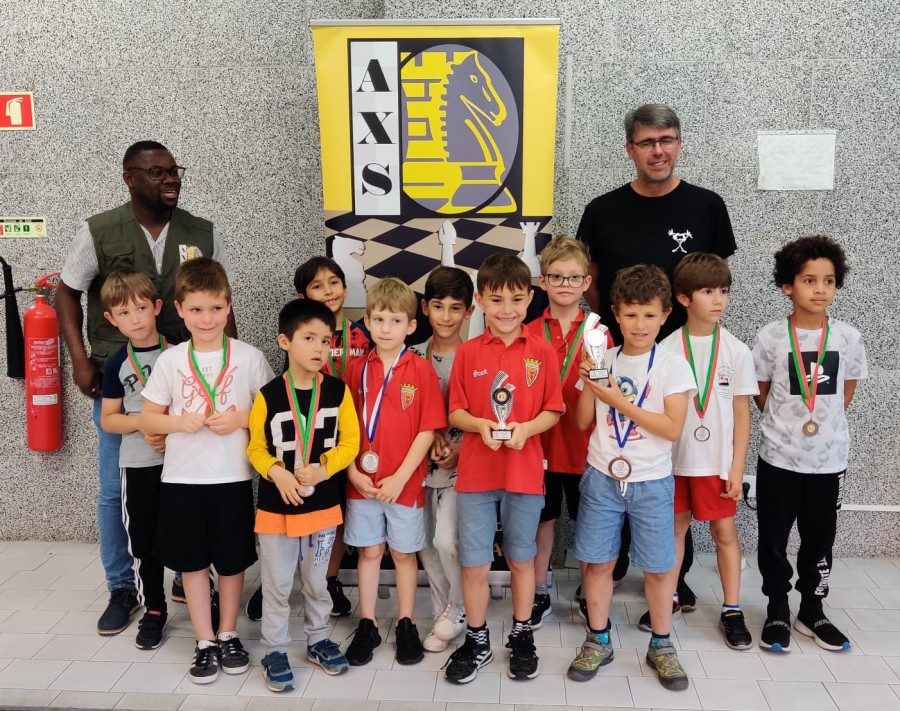 Na Escola Superior de Tecnologia do Barreiro 58 participantes no Campeonato Distrital de Jovens em partidas Semi-Rápidas