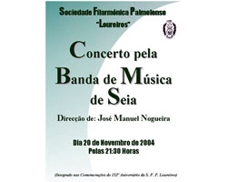 Palmela recebe Banda de Música de Seia