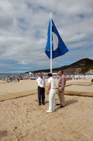 Em Sesimbra Bandeira Azul nas praias do Ouro e do Moinho de Baixo