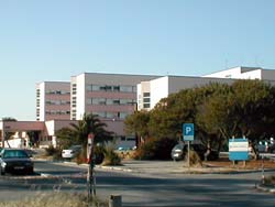 No Barreiro Entrega do material de apoio hospitalar