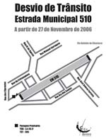 No Barreiro - Santo António da Charneca Desvio de Trânsito na Estrada Municipal 510