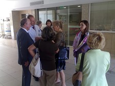 Setúbal DEPUTADA MARISA COSTA VISITA HOSPITAL DO HOSPOR