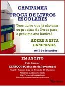 No Barreiro Livros Escolares gratuitos no Espaço J