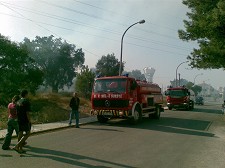 No Barreiro Incêndio na Cidade Sol