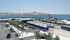 Em Almada - Largo de Cacilhas requalificado No âmbito da construção do Metro Sul do Tejo
