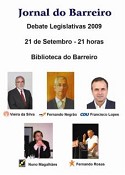 Eleições Legislativas em debate no Barreiro Participam os candidatos cabeças de lista do distrito de Setúbal