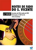 Concurso de fadistas amadores - Seixal Inscrições abertas para as Noites de Fado do S. Vicente